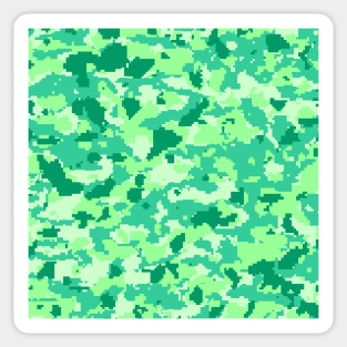 Light Green - Digital Camouflage Sticker